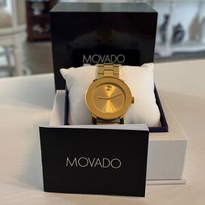 Movado Luxurious Gold Timepiece